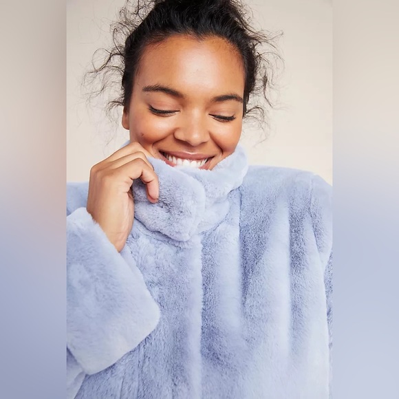 Anthropologie Moonlight Faux Fur Jacket - Picture 4 of 10